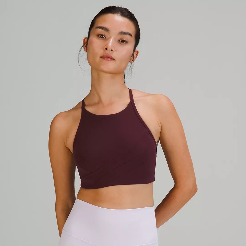 Lululemon Flow Y wrap front bra